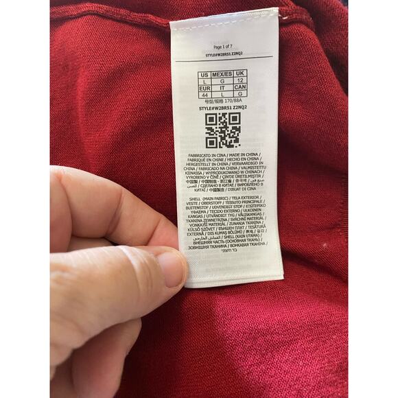 NWT GUESS women’s LILIANE logo, long sleeve sweater large - Picture 8 of 8